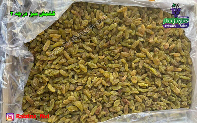 کشمش سبز قلمی صادراتی