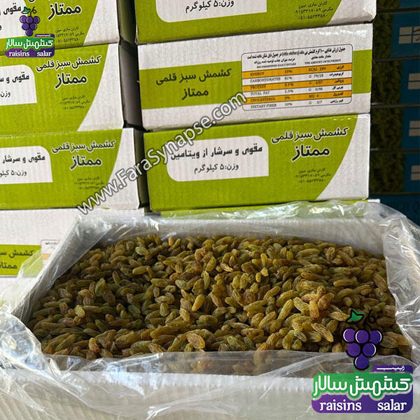 کشمش سبز عمده